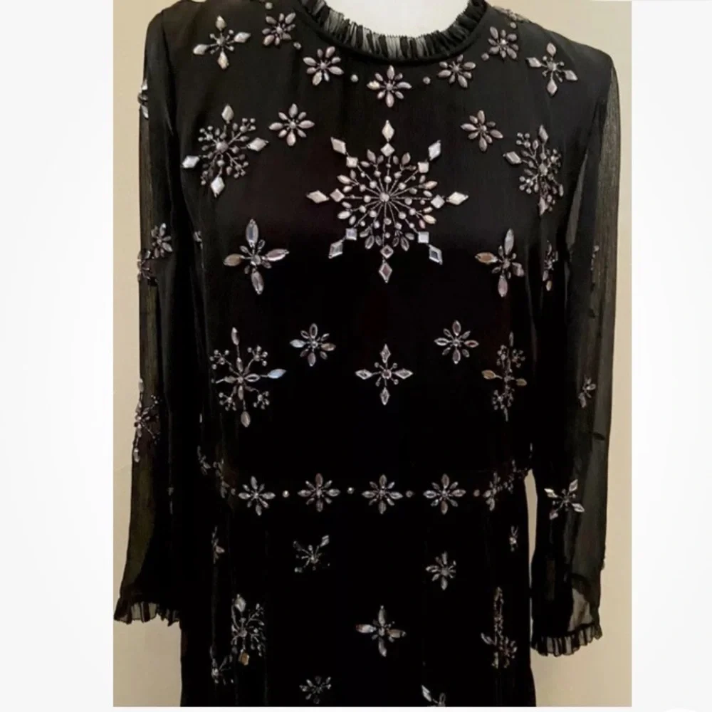 NWT Kate Spade Madison Ave Jeweled Embellished Stellie Dress  NJMU8329 $1498